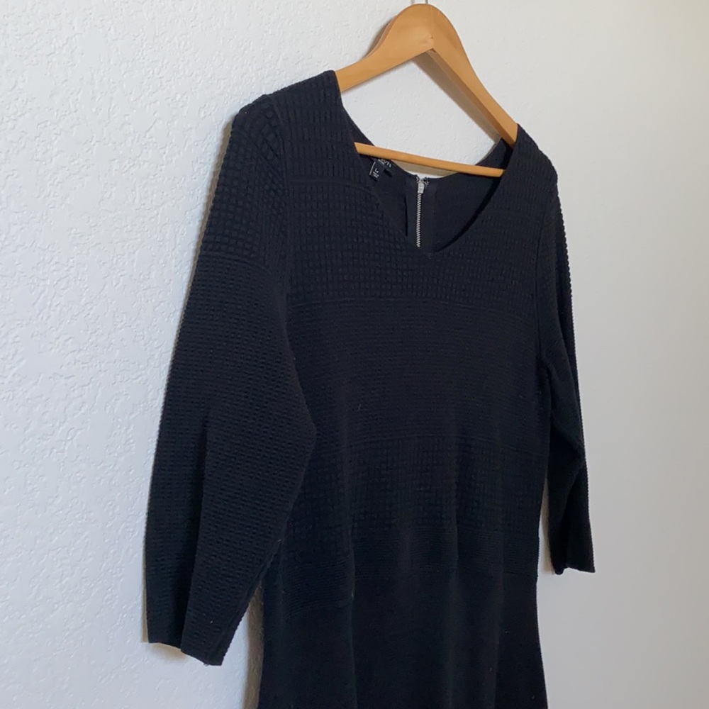 Black sweater dress - Picture 2 of 6